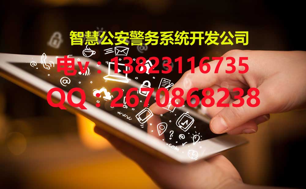 智能公安大數(shù)據(jù)信息fxrj開發(fā)方案