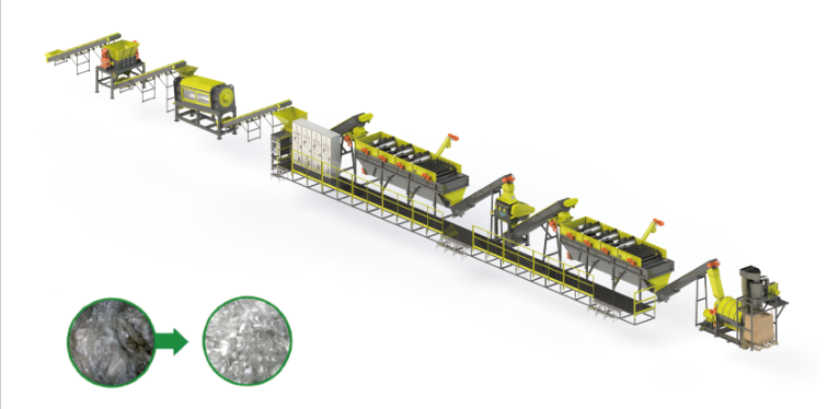 废旧塑料清洗线-废旧塑料清洗机