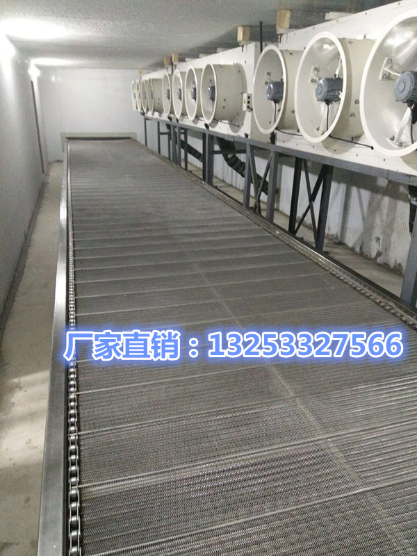 山東省威海市餃子速凍隧道日產3噸生產線