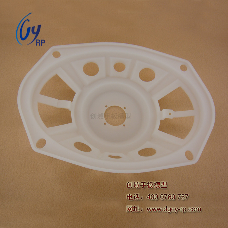 專業(yè)工業(yè)級(jí)3D打印手板加工定制高精度喇叭支架塑膠手板模型原始圖片3