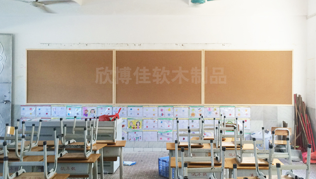 湖南廠家直銷軟木卷材公告欄圖釘板幼兒軟木背景墻