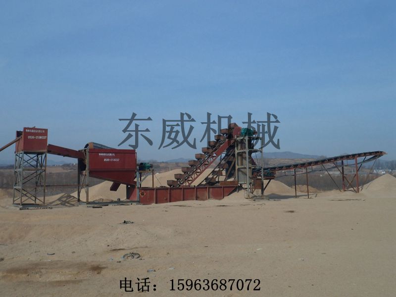 江蘇鹽城河道沙場(chǎng)用篩沙水洗設(shè)備供應(yīng)商選擇東威機(jī)械原始圖片2