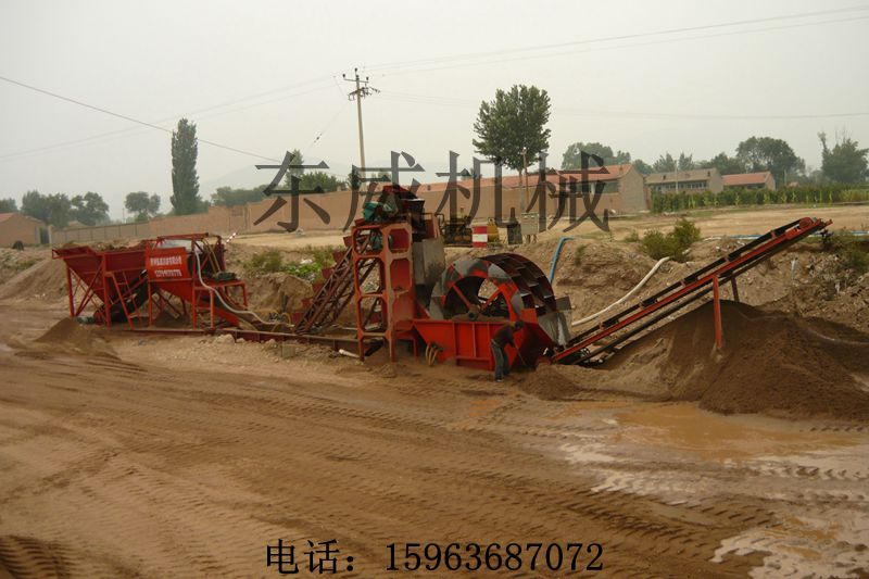 江蘇鹽城河道沙場(chǎng)用篩沙水洗設(shè)備供應(yīng)商選擇東威機(jī)械原始圖片3
