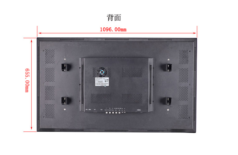 乐博 46英寸显示器 高清液晶监视器 工业级安防液晶监控显示器