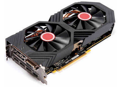 XFX 588 专业显卡 矿卡 讯景 RX 580 8G 黑狼版 ETH 挖矿算力卡