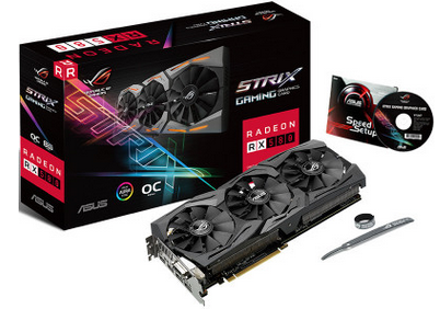 ASUS RX588 專業(yè)顯卡 礦卡 華碩 ROG-STRIX-RX580-8G-GAMING挖礦