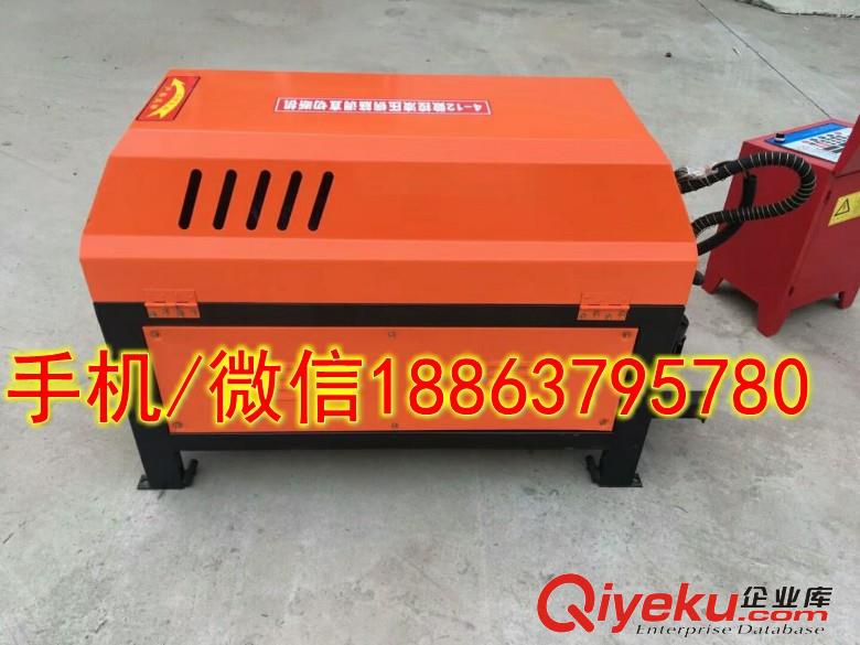 德海4-12數控鋼筋調直切斷機_電腦控制鋼筋自動調直切斷機