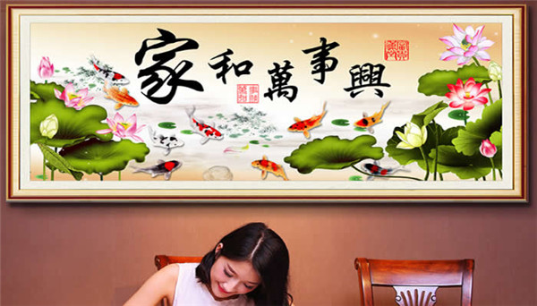 武漢皇鼎國際珠繡壁畫外發(fā)加工
