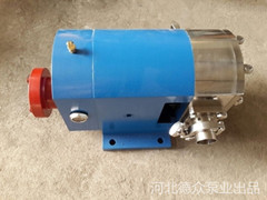 德眾出品不銹鋼凸輪轉子泵結構特點及使用方法原始圖片3