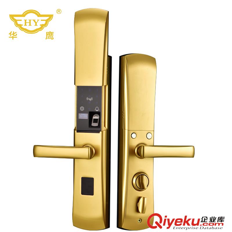 供應華鷹HY007全自動智能指紋鎖（半導體）原始圖片3