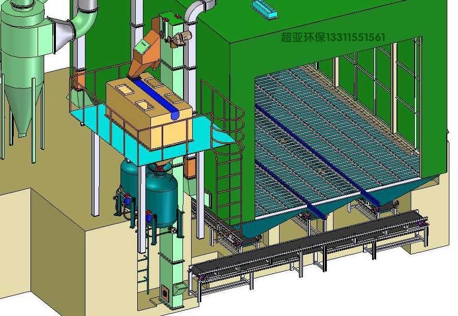风力回收喷砂房哪家好_活性炭除尘器定制_山东超亚环保设备有限
