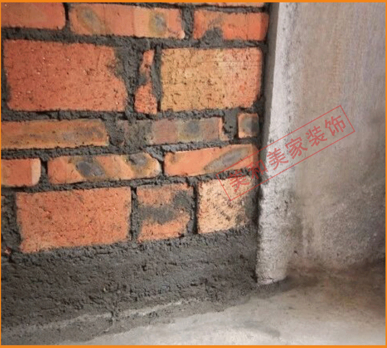 廚衛(wèi)砌墻現(xiàn)澆防水梁工藝