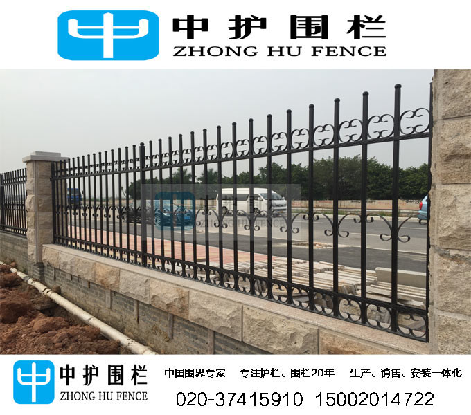 梅州光伏電廠鐵絲網 草綠色護欄網批發 中山電箱鐵柵欄門定制原始圖片2