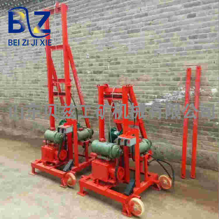 SJZ-220折疊式家用水井鉆機(jī) 小型農(nóng)業(yè)灌溉兩廂電打井機(jī) 鉆機(jī)廠家