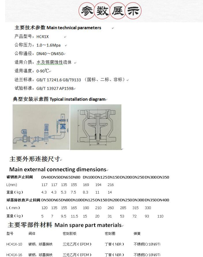 球型止回阀