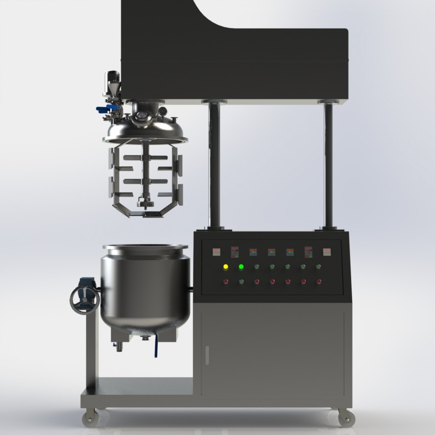 無(wú)錫好友100L 真空均質(zhì)乳化機(jī)