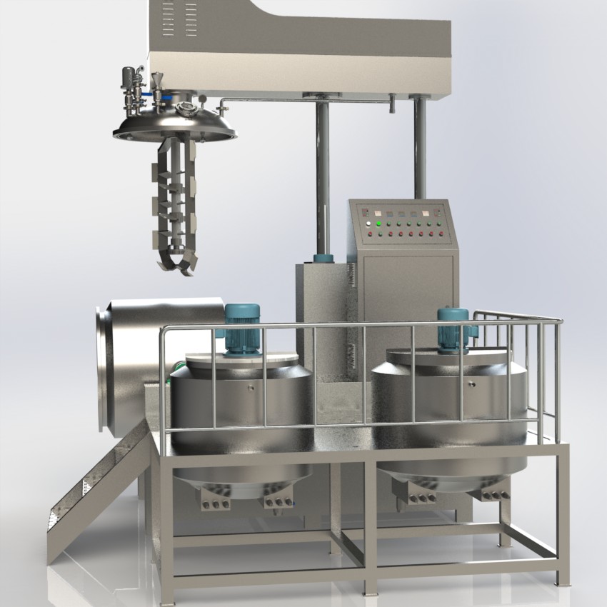 無錫好友 650L 真空 攪拌 均質 乳化機
