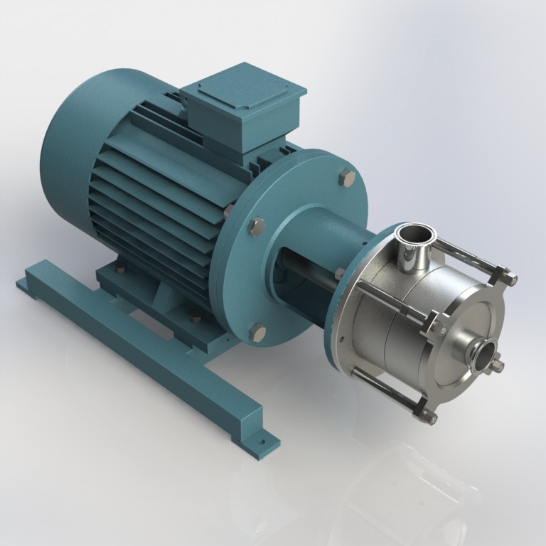 無(wú)錫好友 15kw 雙極 管線式 高剪切 乳化機(jī)