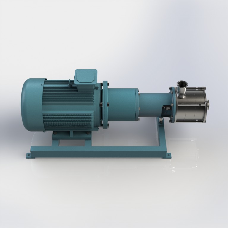 無錫好友 22kw  三級 管線式 高剪切 乳化機原始圖片2