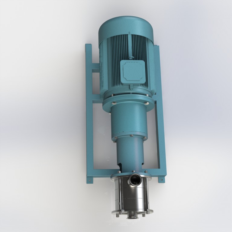 無錫好友 22kw  三級 管線式 高剪切 乳化機原始圖片3