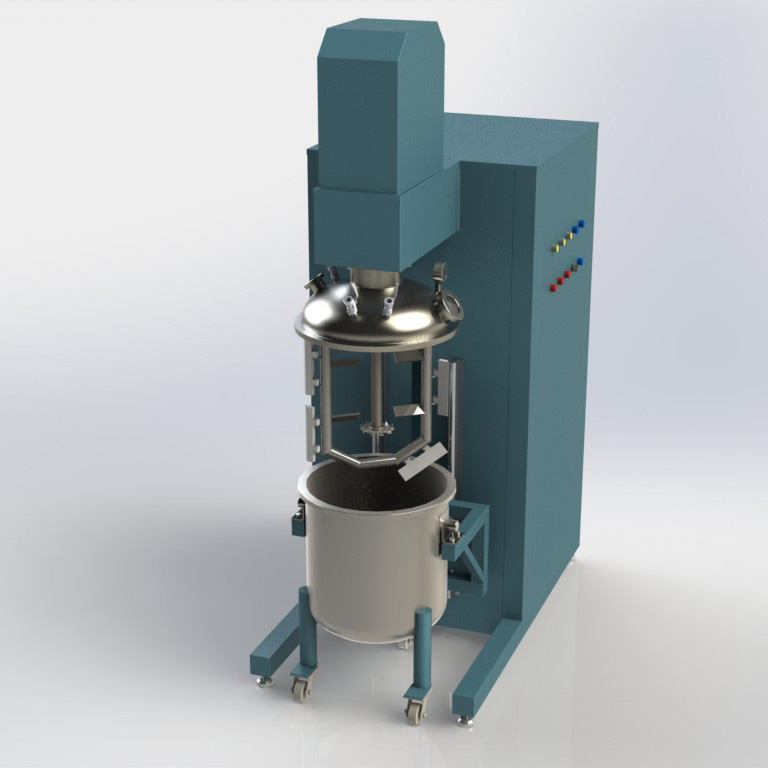 無錫好友 100L 真瓷膠 真空 攪拌機原始圖片3