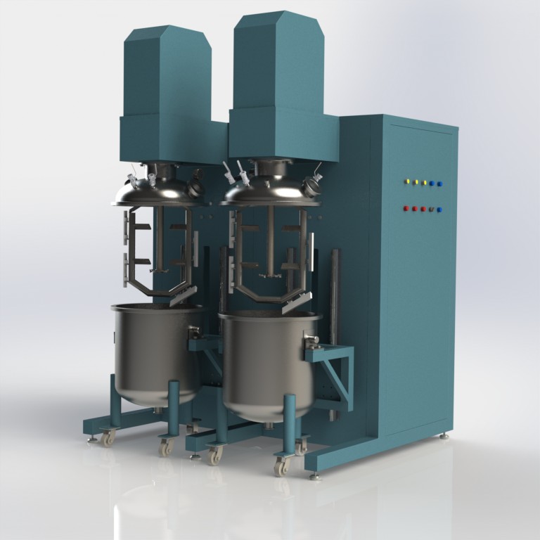 無錫好友 200L 真瓷膠 真空攪拌機