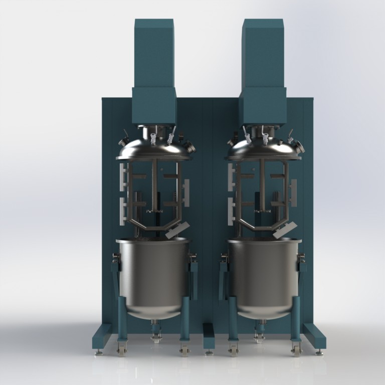 無錫好友 200L 雙頭 平行軸 真空 攪拌機原始圖片2